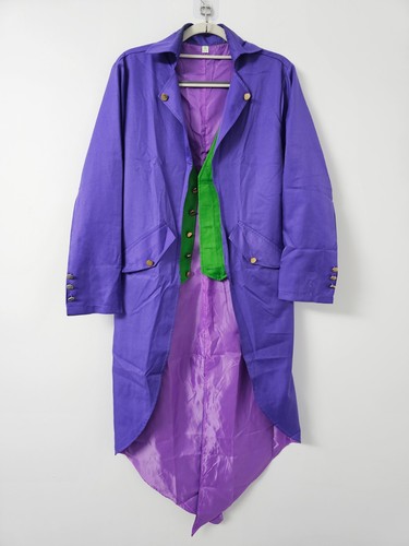 Joker costume coat purple - costume,