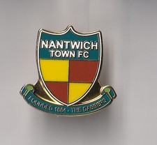 Nantwich Town  - lapel badge