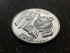 Vintage Star Wars POTF Coin Warok Ewok 1984 Last 17