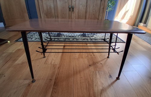 Mcm coffee table atomic wood - coffee,