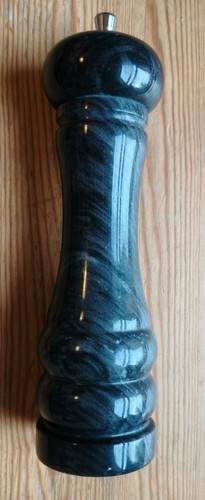 Marble pepper mill - pepper, mill,