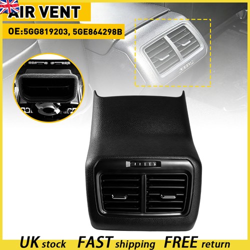 Abs black rear air vent - abs,