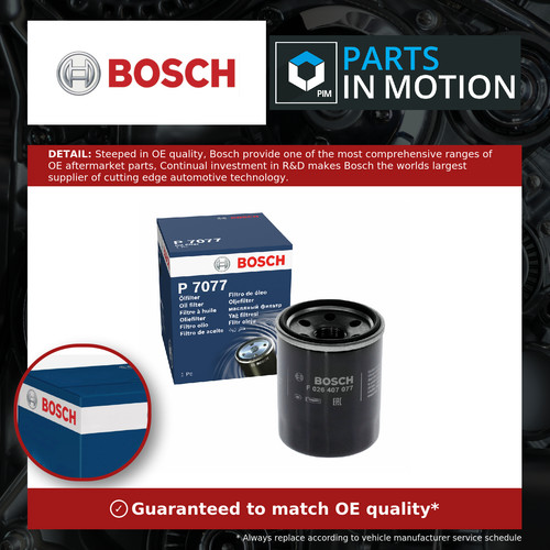 Oil filter f026407077 - filter,