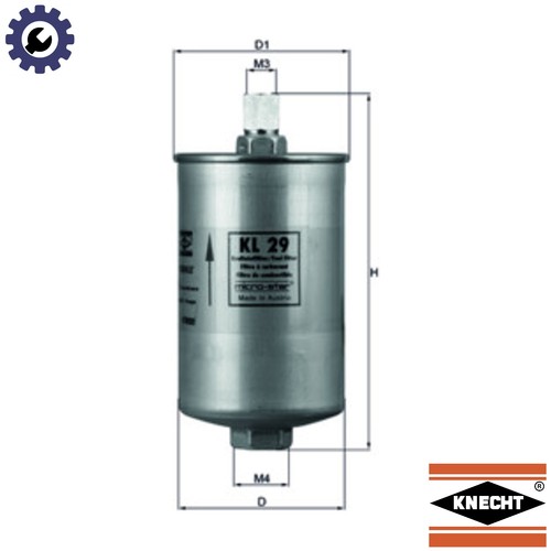 Fuel filter for - fuel,