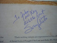 The Crickets In Style With Vinyl UK 1960 Coral LP Signed Autograph Sonny Curtis