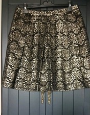 BNWT GOK WAN AT TU SIZE 14 BLACK FLARED A-LINE SKIRT