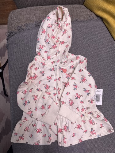 Girls matalan floral hoodie - floral,