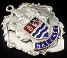Sterling Silver Enamel Hackney