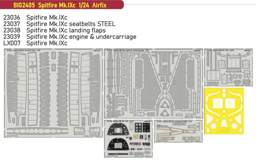 Eduard big2405 spitfire - 1:24,