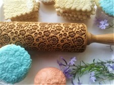 Engraved Wooden Rolling Pin