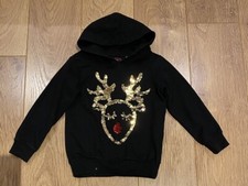 CHRISTMAS Hoodie - Girls - Age5-6years)