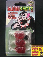 BLOODY RED MOUTH SWEETS ~ Joke