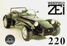 Westfield ZEi 220 Ford Cosworth 1992 UK Market Single Sheet Sales Brochure