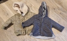 2x Baby Boy Coats, 3-6 Months