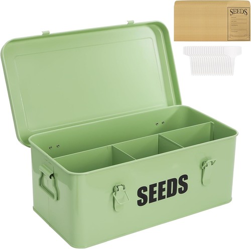 Seed storage box organizer - seed,
