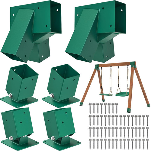 Frame swing set brackets - swing,