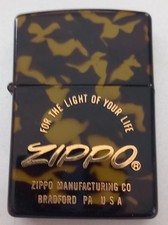 Vintage Zippo 1996 For The Light Of Your Life Camouflage Japanese Import "Rare"