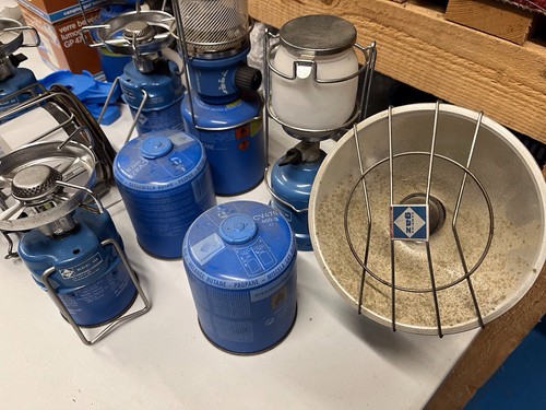 Camping Gaz Light, Stove Etc