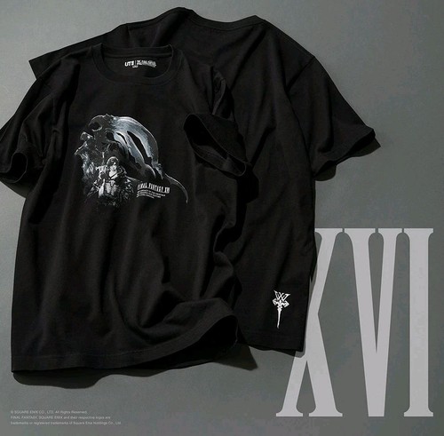 Uniqlo final fantasy 16 - fantasy,
