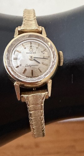Vintage omega ladymatic 14k - vintage,