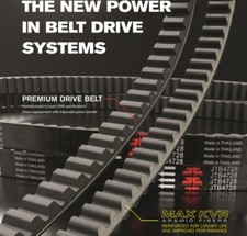 FITS Kymco 125 People S 05-06  MAX KVR Aramid Fibers Drive Belt JTB5202KR RETURN