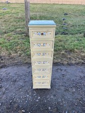 Vintage Painted Chest of Drawers / Wellington Chest
