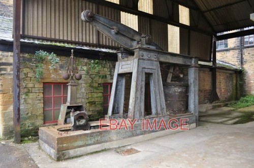 Photo old beam engine - old, an