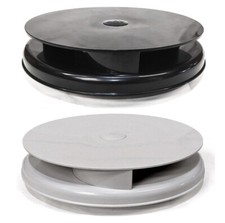 ULTRAFLOW Wind Driven Van Roof Vent Spinning Fan Low Profile Rotary Truck Air