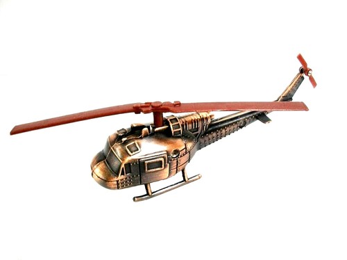 Huey helicopter die cast - helicopter, metal