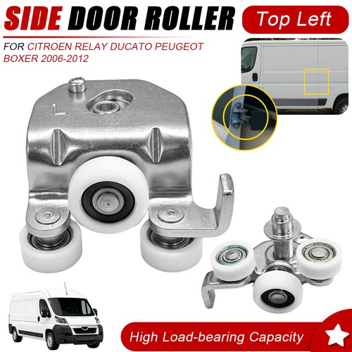 Left side sliding door - left, top