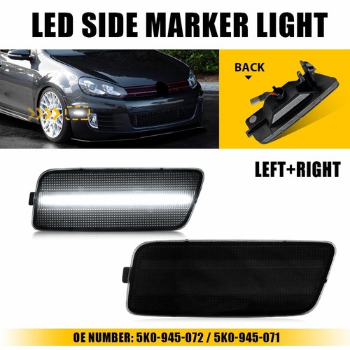 Front side marker white - side,