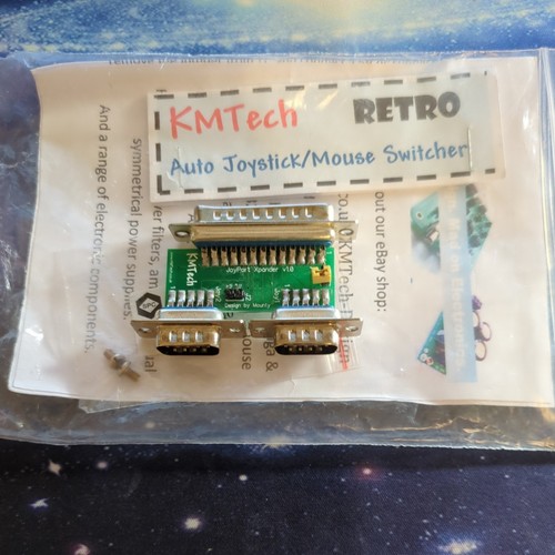 Amiga joystick doubler adds - joystick, 2