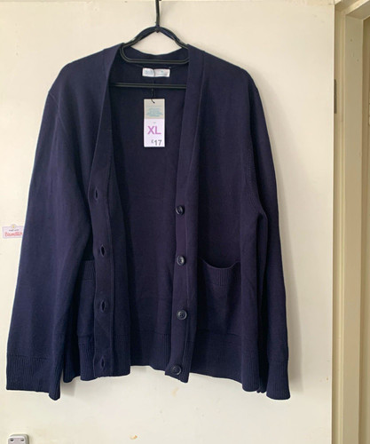 Primark cares navy knit cotton - cares,