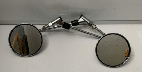 Vintage chrome wing mirrors - vintage,