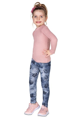 Girl denim look warm - girl's,