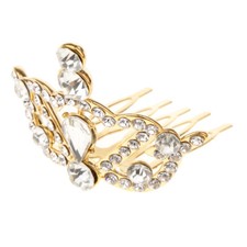 Child Flower Girls Drop Crown Tiara w/Comb for Wedding Birthday Party