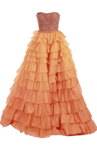 Sherri hill orange crystal - orange,