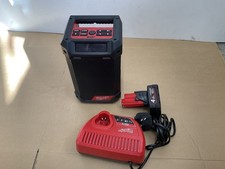 Milwaukee M12RCDAB+0 Radio with 12V Charger And Battery 