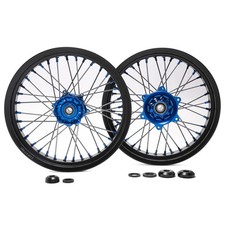 25 supermoto spoked - 17"x3.5/4.25,