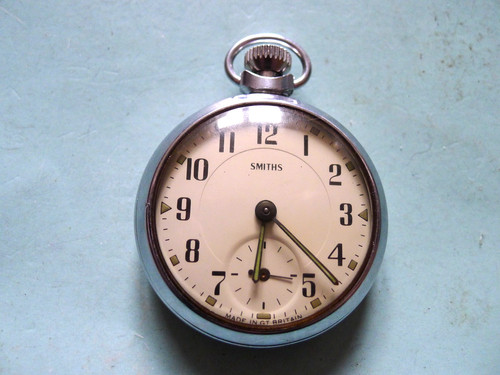 Smiths chromed cased pocket - cased,