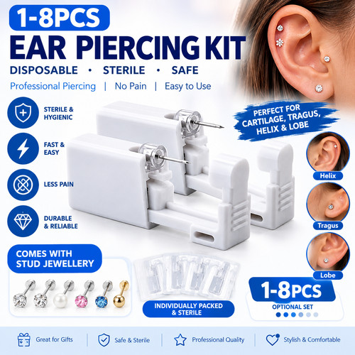 8pcs disposable ear - disposable, nose