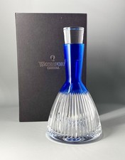Waterford Crystal Rare Mixology Blue Argon 27cm Bottle Decanter - Boxed
