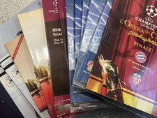 EUROPEAN CUP FINAL PROGRAMMES