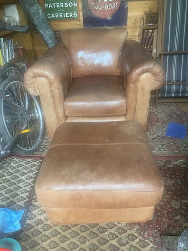Thomas lloyd leather - leather, armchair