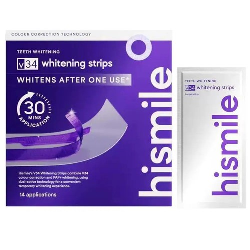 Hismile v34 whitening strips - whitening,