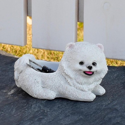 Pomeranian dog figurine - dog,