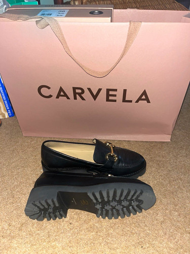 Carvela chester black leather - black,