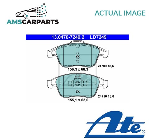 Brake pads set - set, braking
