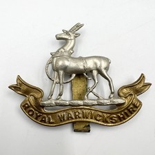 Genuine Royal Warwickshire Regiment Cap Badge