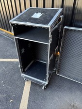 Rhino Amp Flight Case, With Dec Adjustable Table Top As Pictured 16u